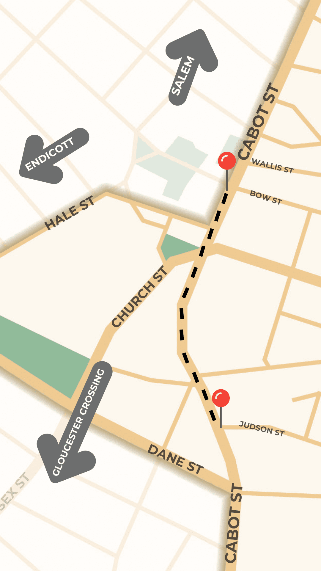 Event Maps - Beverly Main Streets